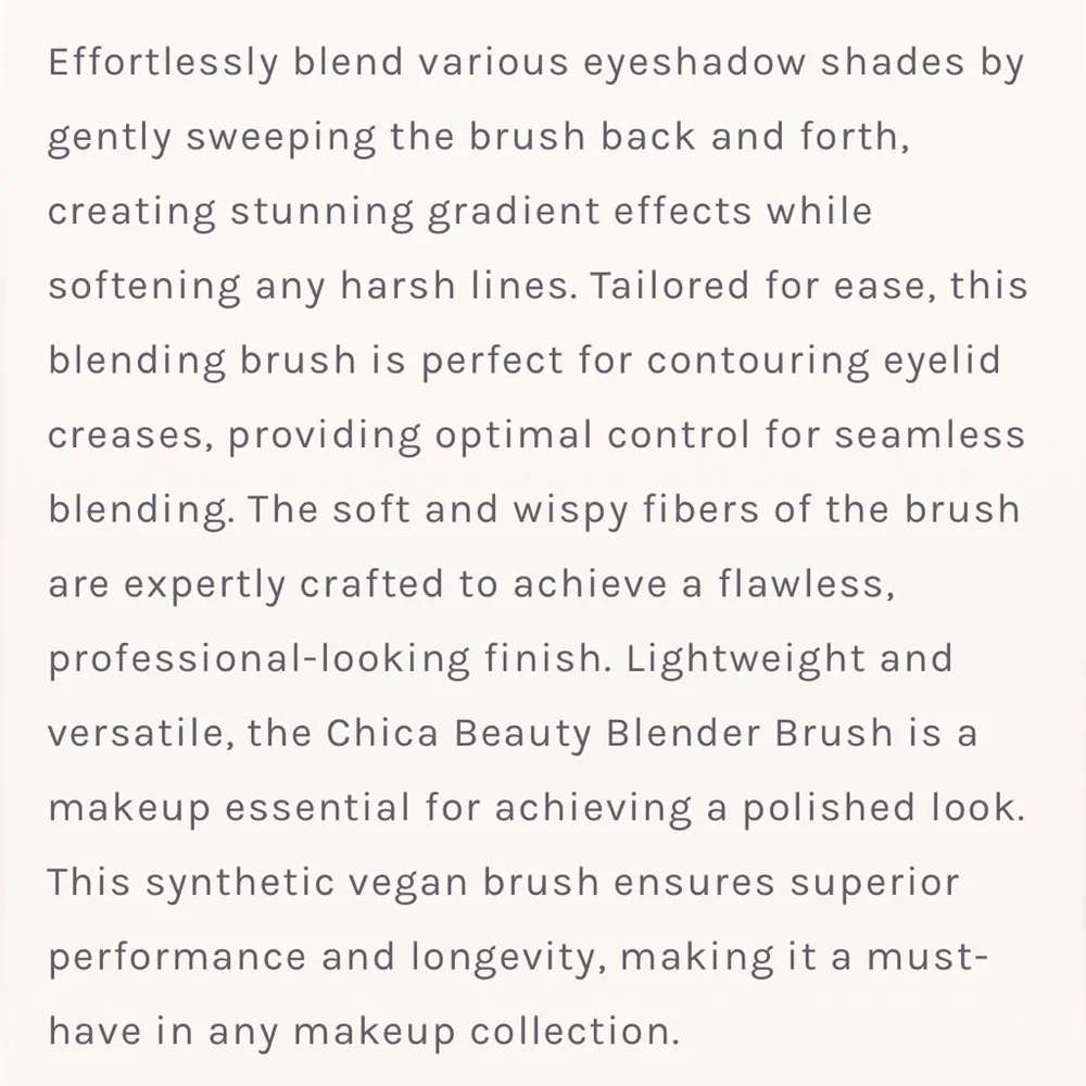 Eyeshadow blender brush